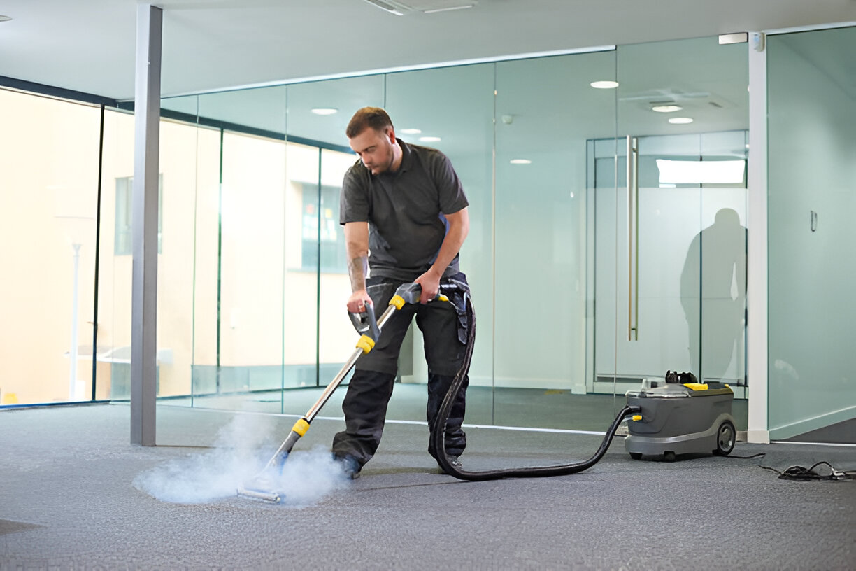 Cleaning staff image